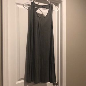 B&W Stripe Tank Dress